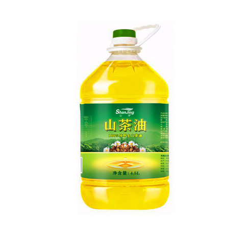 新县特产山净野生山茶油大别山特产4.5L家庭装茶籽油